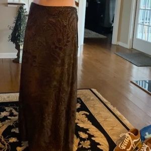 Long vintage skirt